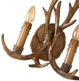 Brilagi - Nástenné svietidlo DEER 2xE14/10W/230V parohy