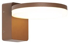 Moderná vonkajšia nástenná lampa hrdzavohnedá vrátane LED IP54 - Esmee
