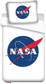 Detské obliečky NASA, biele, 140x200 cm