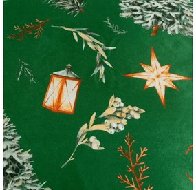 Obliečky z mikrovlákna GREEN CHRISTMAS zelené Rozmer obliečky: 70 x 90 cm | 140 x 200 cm