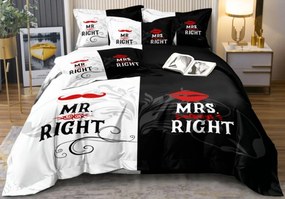 Obliečky King a Queen B Bavlna 7-dielna súprava