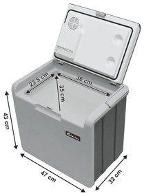 Compass Chladiaci box Tampere 230 V/12 V, 30 l