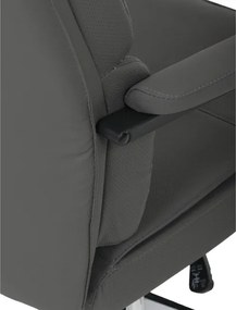 Kancelárska stolička sivá KA-D8104 GREY