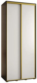 Skriňa 45 Canaris 1 120 čierna/biela/gold