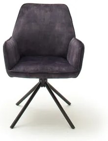 Jedálenské stoličky NEXORO, 2 ks, antracit