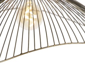 Dizajnové závesné svietidlo mosadz 64 cm - Pia