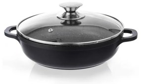 Kastról s nepriľnavým povrchom Pfluon Granit so sklenenou pokrievkou Orion Grande, ⌀ 28 cm