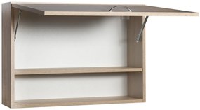 Aqualine Aqualine, KERAMIA FRESH skrinka horná výklopná 70x50x20cm, dub platin, 52364