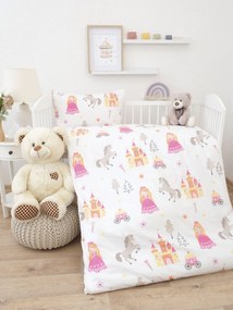 Bavlnené obliečky Renforcé do postieľky - Kúzelné kráľovstvo