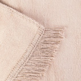 BAVLNENÁ DEKA BAT 150X200 CM SVETLOBÉŽOVÁ