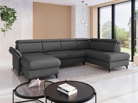 XXXLutz SEDACIA SÚPRAVA, textil, tmavosivá Sit & More - Sedačky - 00014402587S
