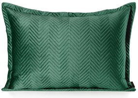 DEKORAČNÁ OBLIEČKA NA VANKÚŠ SOFIA 50X70 CM TMAVOZELENÁ