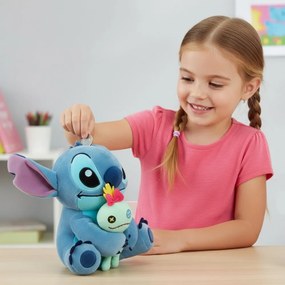 Plyšová pokladnička Stitch a Scrump – licencia Lilo a Stitch - krásny a edukatívny darček pre deti