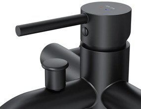 Vaňová a sprchová batéria AM.PM Spike FPA10022 jednopáková, čierna