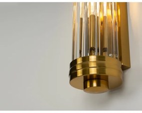 MAXLIGHT W0240 - Nástenné svietidlo FLORENCE 2xE14/40W/230V zlatá