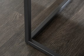 Konferenčný stolík Symbiosis 100cm mramorový vzhľad keramika