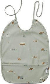 Liewood Nepremokavý podbradník Lai: Vehicles dove blue mix