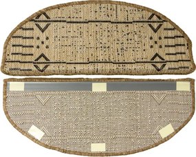 Nášľap na schody Terra Aztec 04 línie, béžový / grafitový