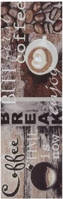 Koberec / Behúň Hanse Home Cook & Clean Enjoy Coffee Break viacfarebný