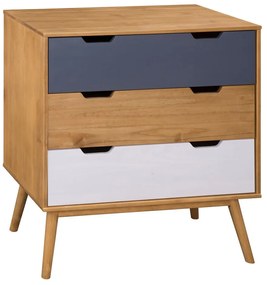 Komoda z masívneho borovicového dreva Marckeric Cusco, šírka 80 cm