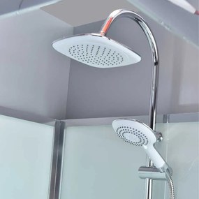 BPS-koupelny Sprchový box WSH308 90x90 biela mat