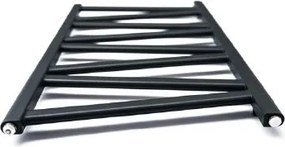 Regnis Kalipso MIX, Vykurovacie teleso 540x1800mm, 704W, čierna matná, MK180/50/D5/BLACK