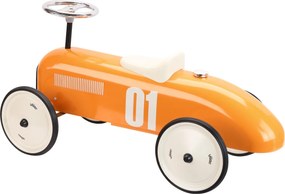 Kovové odrážedlo VINTAGE CAR oranžové