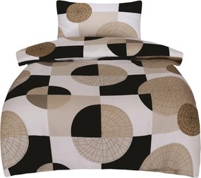 Jahu Bavlněné saténové povlečení DELUXE Twist 140x200, 70x90 cm