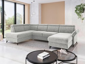 XXXLutz SEDACIA SÚPRAVA, textil, svetlosivá Sit & More - Sedačky - 0001440258B6