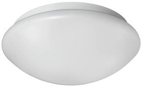 Stropné svietidlo Fury, 1x biele PVC tienidlo, w