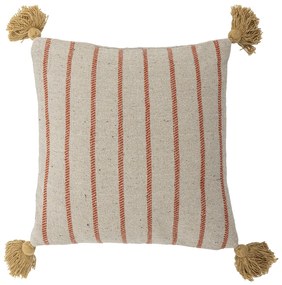 Bloomingville Vankúš z recyklovanej bavlny Eviaya Blue 45x45