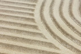 Koberec MISHA J487A tmavobéžový / béžový