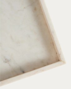 Mramorová dekoratívna tácka 35x35 cm Serela – Kave Home