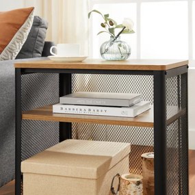 Nočný stolík sieťovaný VASAGLE LET600B20