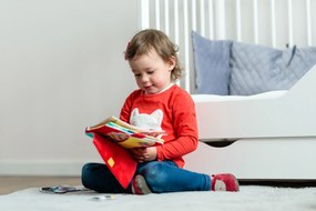 Mom’s Care - textilná knižka - Let balónom