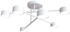 Prisadený luster HALO 6xGX53/10W/230V biela