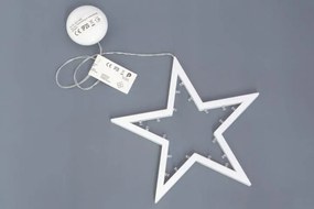Nexos 33221 Vianočná dekorácia - hviezda - 20 LED, teplá biela