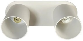Stropné svietidlo CREEP 2xGU10/25W/230V biela