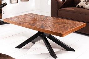 Moderný konferenčný stolík z masívu Wood Art Mango 105cm