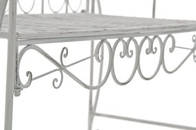 Záhradná lavička GS11173499 - Biela antik