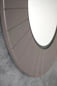 Sapho Sapho, LUMIRO STRIP guľaté zrkadlo s LED osvetlením v ráme, priemer 75cm, agila, LR750-4343S