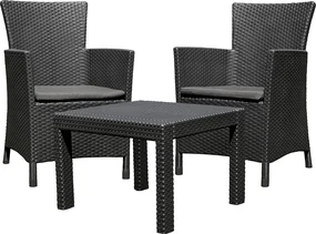 ALLIBERT ROSARIO Balcony set antracit