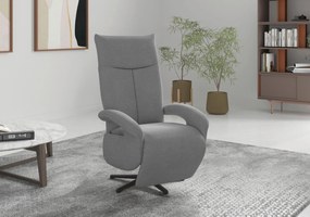XXXLutz RELAXAČNÉ KRESLO, textil, sivá Sit & More - Online Only obývacie izby - 00014401323K