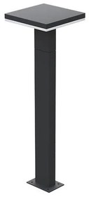 LED Vonkajšia lampa BARI LED/10W/230V 4000K 60 cm IP54 antracit