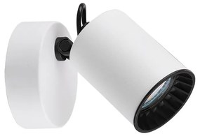 Biele bodové svietidlo ø 6 cm Pago – Trio