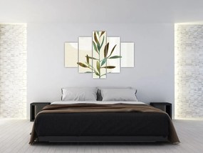 Obraz - Akvarelová vetvička N⁰2 (150x105 cm)