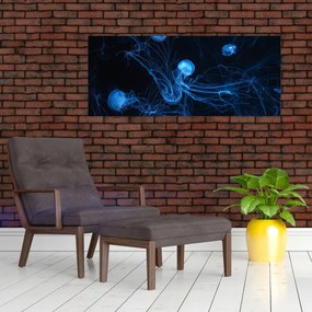 Obraz - Medúzy (120x50 cm)