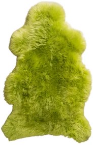 ovčia kožušina zelená Veľkosť: 100-120cm x 60-70cm