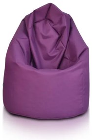 Sedací vak hruška Sako XL polyester TiaHome - fialová