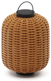 LED stmievateľná stolová lampa v prírodnej farbe (výška 37 cm) Saranella – Kave Home